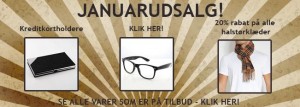 Få billigt accessories online på januar udsalg! - Køb dine briller, tørklæde og meget meget andet billigt her!